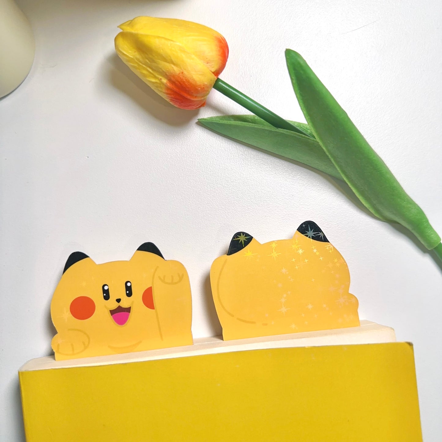 Pokemon Pikachu Cat-shaped Bookmark - Anime Manga Bookmark