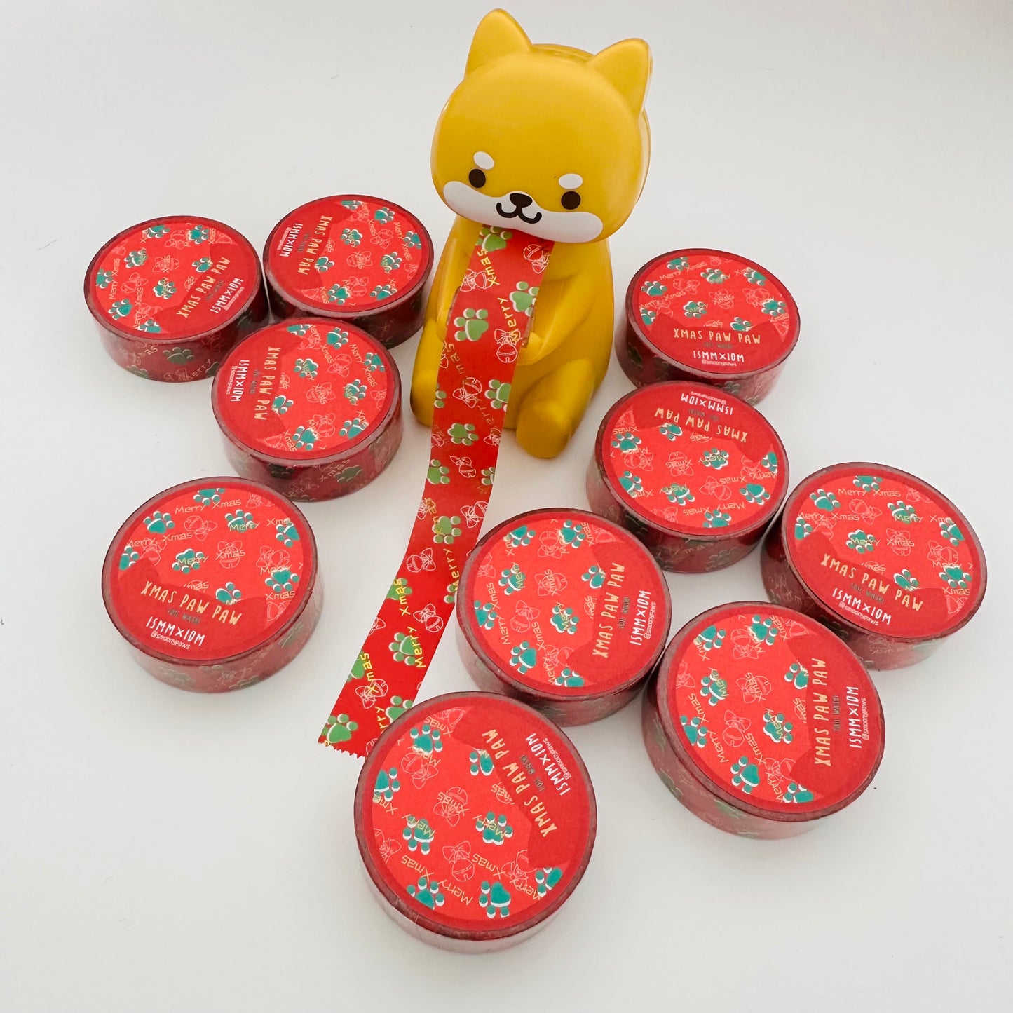 Xmas Paw Paw Cute Cat Washi Tape