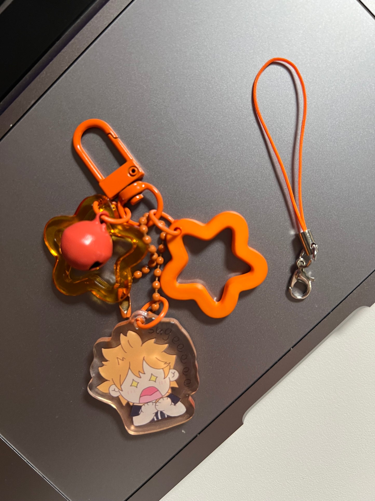 Haikyu Acrylic Keychain | Cute Anime Keychain | Kawaii acrylic charm, Aesthetic accessories, Double Sided, Manga Keyring