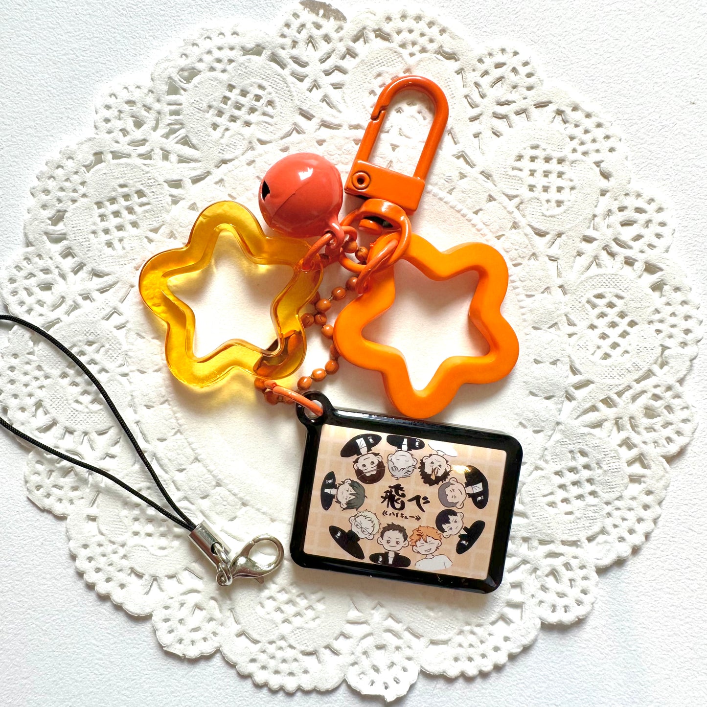 Haikyu Acrylic Keychain | Cute Anime Keychain | Kawaii acrylic charm, Aesthetic accessories, Double Sided, Manga Keyring