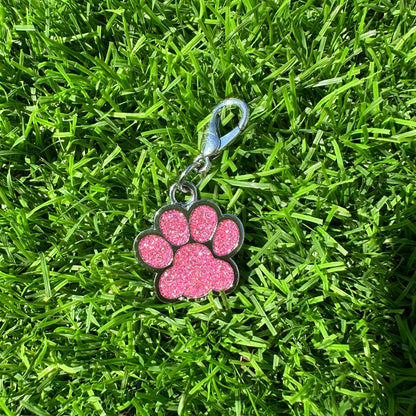 Cute Personalised Engraved Paw-Shaped Tag | Custom Cat/Dog Lover Gift | Pet ID Tag | Dog Collar, Cat Collar Tag