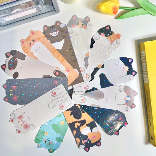 Cute Cat-shaped Bookmark