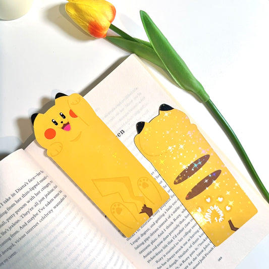 Pokemon Pikachu Cat-shaped Bookmark - Anime Manga Bookmark