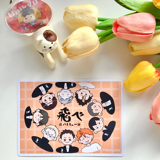 Haikyuu Cute Manga Art Print